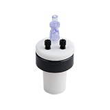 Safety-Cap Ground Neck Bottle 29/32mm, 2x Tubing Port, ea.
