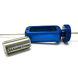 Hamilton HC-75 Carbonated Form Anion Exchange Semiprep/Preparative Guard Starter Kit Stainless Steel (incl. 1x Holder & 1x Cartridge), ea.