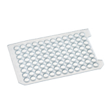 Sealmat, clear, EVA (Ethylene-vinyl-acetat),for 96 position Well Microplate, round well, 8mm diameter (non steril), ea.