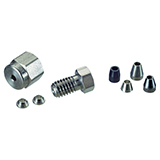 Restek Micropacked Install Kit for 1/16" x 1mm ID columns valve application