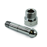 Restek Fitting, CGA 590, Nickel Plated Brass, 1/4"NPT Air, ea.