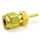 Restek Parker Fitting, 1/8" Front Ferrule, Brass, pk.40