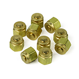 Restek Parker Fitting, 1/4" Plug, Brass, pk.10