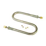 Restek Trap, Hydrocarbon S-Trap, 1/8" Brass Fittings, ea.