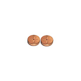Restek Inlet Seals, 0.8mm Gold Plated Cross Disk for Thermo 1300 and 1310 GCs, pk.2