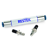 Restek Carrier Gas Purification Kit, 1/8" Stainless Steel (Includes (2) 1/8" SS Connectors and (1) oxygen/moisture/hydrocarbon triple trap).