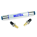 Restek Carrier Gas Purification Kit, 1/8" Brass (Includes (2) 1/8" Brass Connectors and (1) oxygen/moisture/hydrocarbon triple trap).