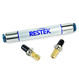 Restek Carrier Gas Purification Kit, 1/4" Brass (Includes (2) 1/4" Brass Connectors and (1) oxygen/moisture/hydrocarbon triple trap).