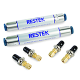 Restek Fuel Gas Purification Kit, 1/4" Brass (Includes (4) 1/4" Brass Connectors and (2) hydrocarbon/moisture traps).