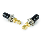 Restek Click-On In-line Super Clean® Connectors, 1/8" Brass, pk.2