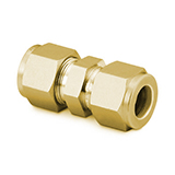 Restek Swagelok Fitting, 1/4" Union, Brass, pk.5