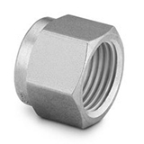 Restek Swagelok Fitting, 1/16" Nut, Stainless Steel, pk.5