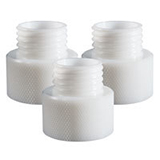 Restek Opti-Cap Adapter Multi-Pack, GL-45 to 4L bottle adapter, for using a 4L bottle cap with a GL-45 bottle, pk.3