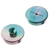 Restek Inlet Seals, 1.2mm Siltek® Cross Disk for Agilent 5890/6890 GCs, pk.10