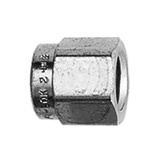 Restek Parker Fitting, 1/8" Nut, Stainless Steel, pk.10