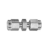 Restek Parker Fitting, 1/8" to 1/8" Union, Stainless Steel, pk.2