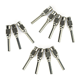 Liner Guides, SS, for Resprep Quick-Replace Vacuum Manifolds, pk.12