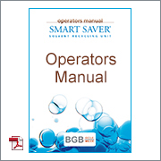 Smart Saver Solvent Recycler Unit Operators Manual
