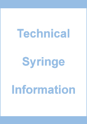 Technical Syringe Information