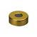 20mm Magnetic Crimp Seal (gold/8mm Hole) with Septa PTFE/Butyl, pk.1000