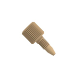 One-Piece Fingertight 10-32 Coned, for 1/16" OD Natural - 10 Pack