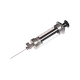Hamilton 25ml Syringe 1025 SampleLock, Removable Needle, (22/51/2), ea.