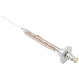 2500uL Smart Syringe with fixed needle for Tool D18/57: Needle length 57mm, Polyethylene plunger, gauge 22, scale length 60mm, Point Style flat, ea.
